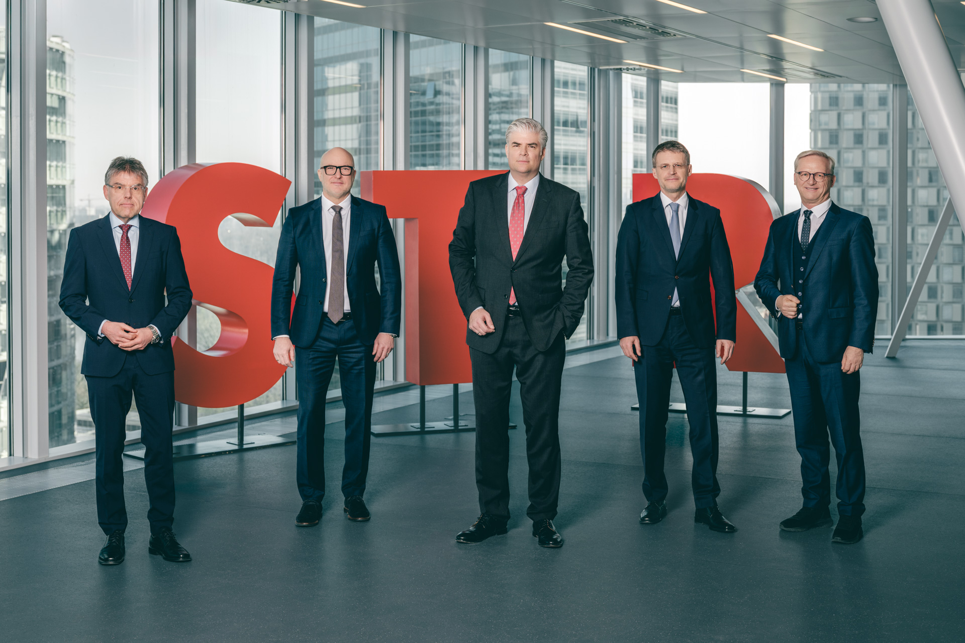 Foto des STRABAG Vorstands