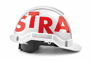 Visualization STRABAG helmet