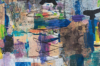 Painting by Nikolaus Moser, photographed by Rudolf Fröse