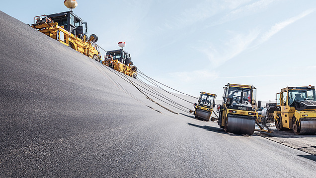 Photo of asphalting