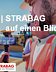STRABAG Unternehmenspräsentation Präsentationsslide mit zwei Bauarbeitern und der Überschrift: STRABAG auf einen Blick