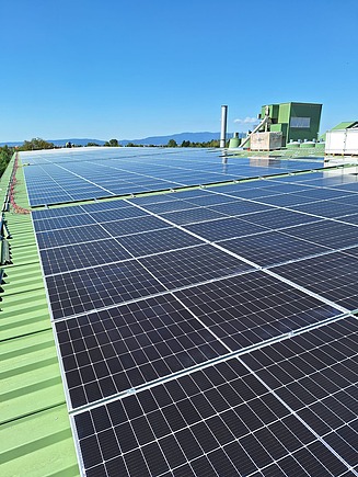 PV-Anlage auf STRABAG Gebäude