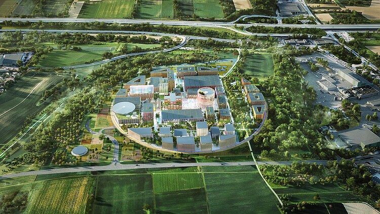 Visualisation of the IPAI Campus