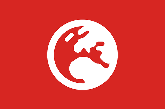 Sustainability value icon: globe