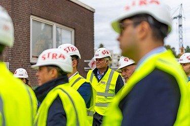 Photo of the U5 construction site tour as part of Capital Markets Day 2026
