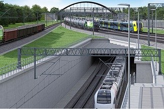 STRABAG erhält Design and Build-Auftrag im Wert von 268 Millionen Euro zur Modernisierung des Eisenbahnknotens Maksymilianowo in Polen